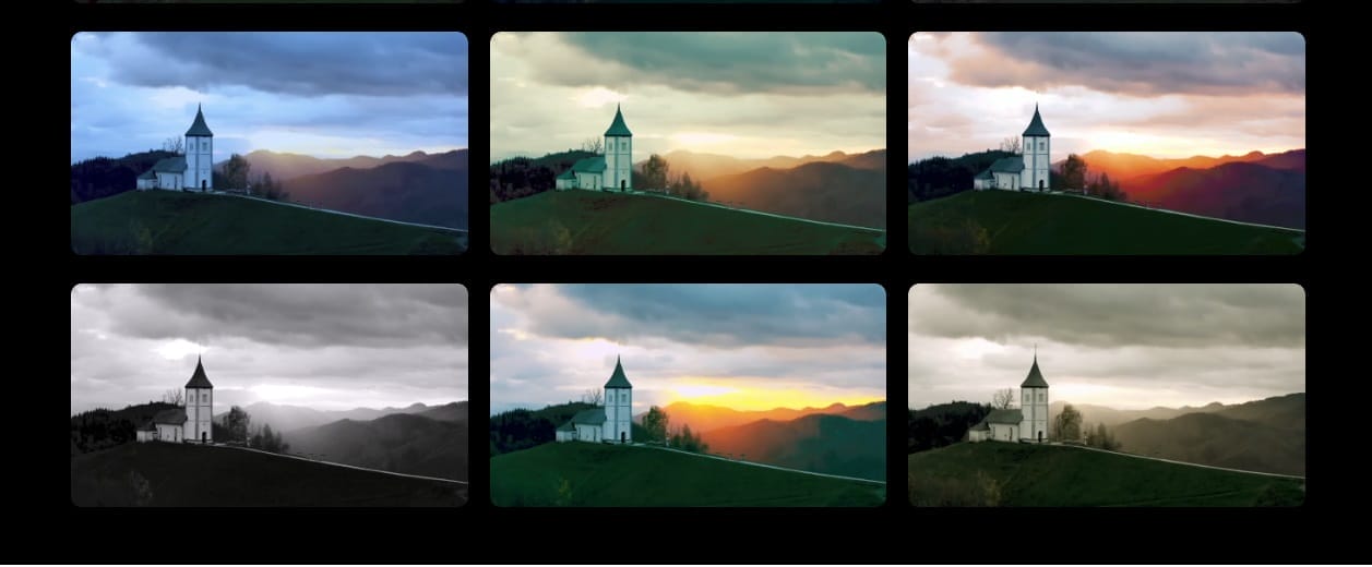 120 Cinematic DJI Drone LUTs