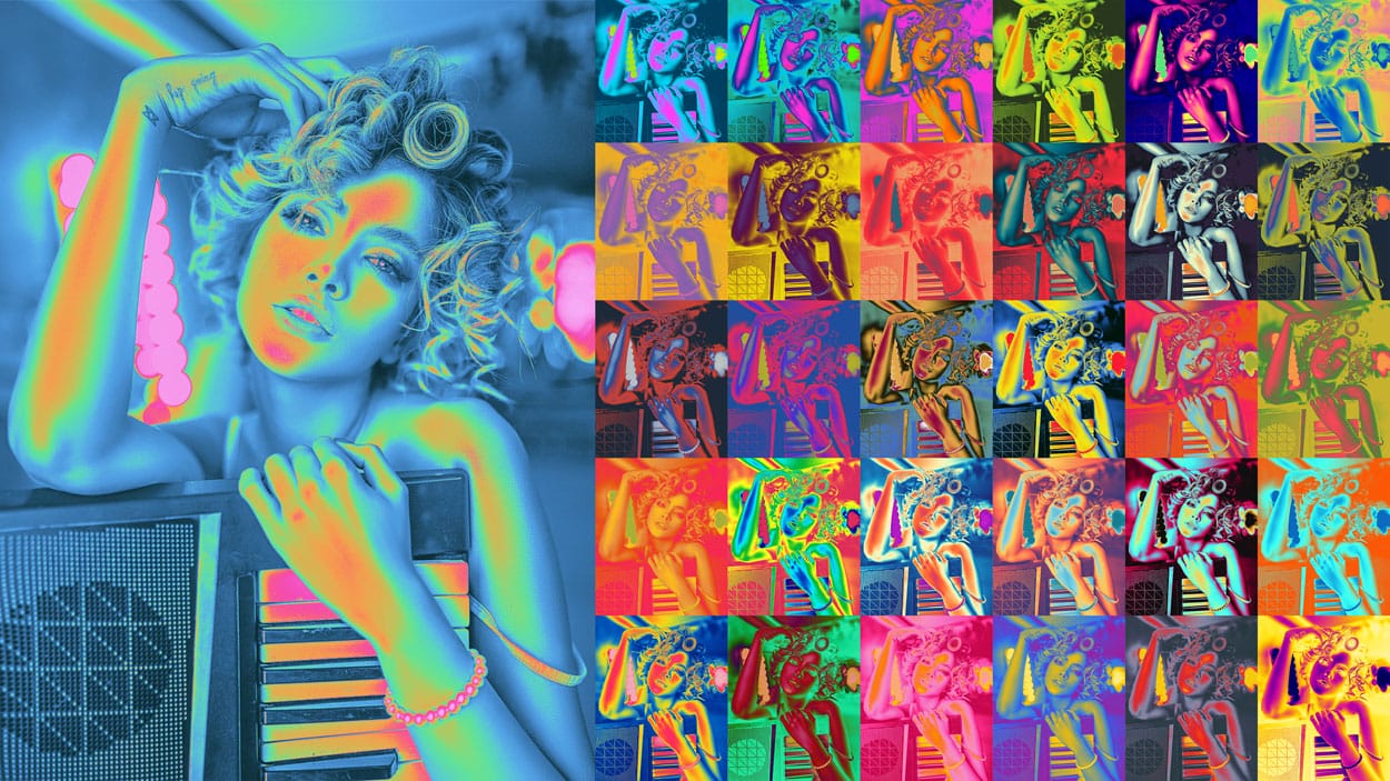 Heat Maps Effect Thermal LUTs